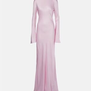 SOLD OUT Light Pink Long-Sleeve Maxi Gown